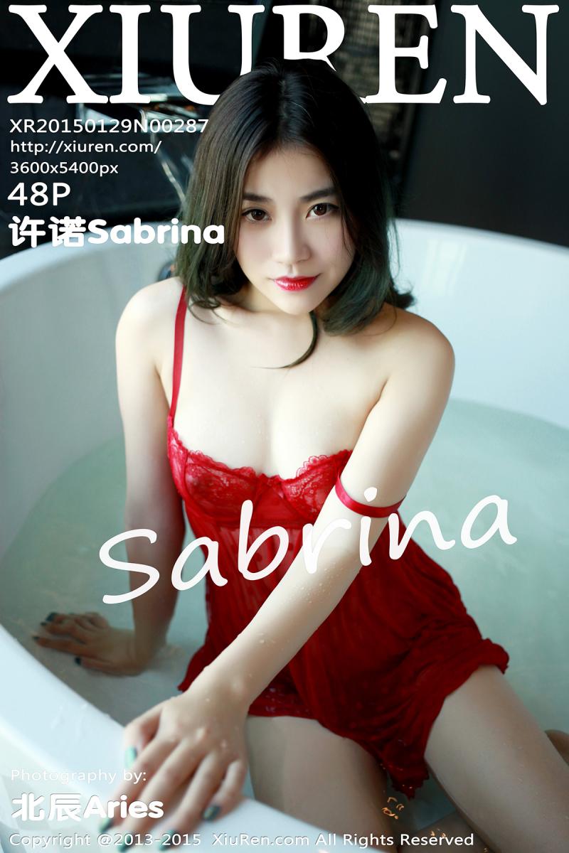 [XIUREN] 2015.01.29 许诺Sabrina