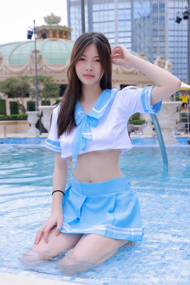 秀人网 [XIUREN] 2021.08.09 明日花桃桃