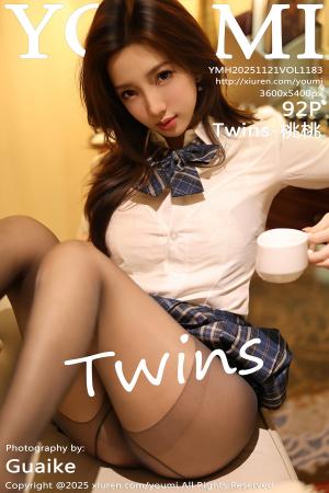 [YOUMI] 2025.11.21 VOL.1183 Twins-桃桃