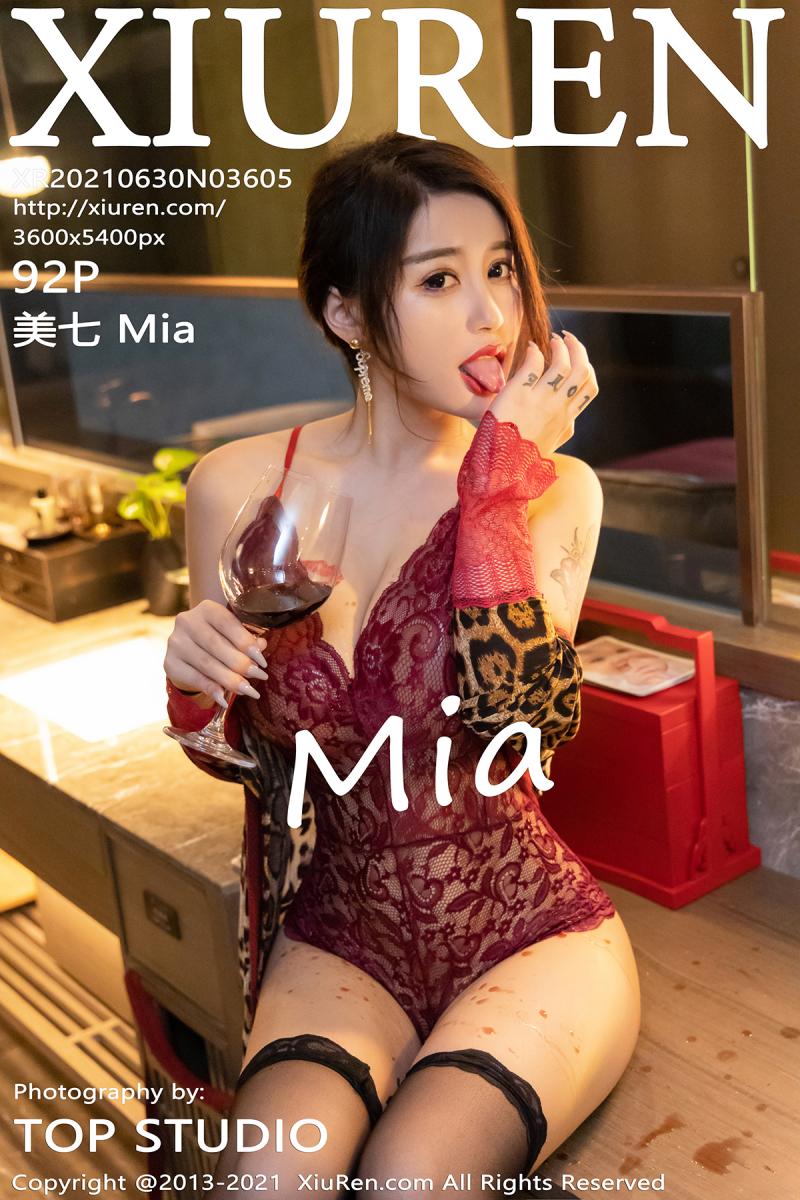 秀人网 [XIUREN] 2021.06.30 美七 Mia